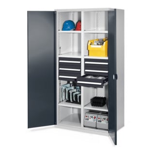 Kappes Schwerlastschrank MMT Mod. 53 RAL 7035/7016 Doppelwandtüren