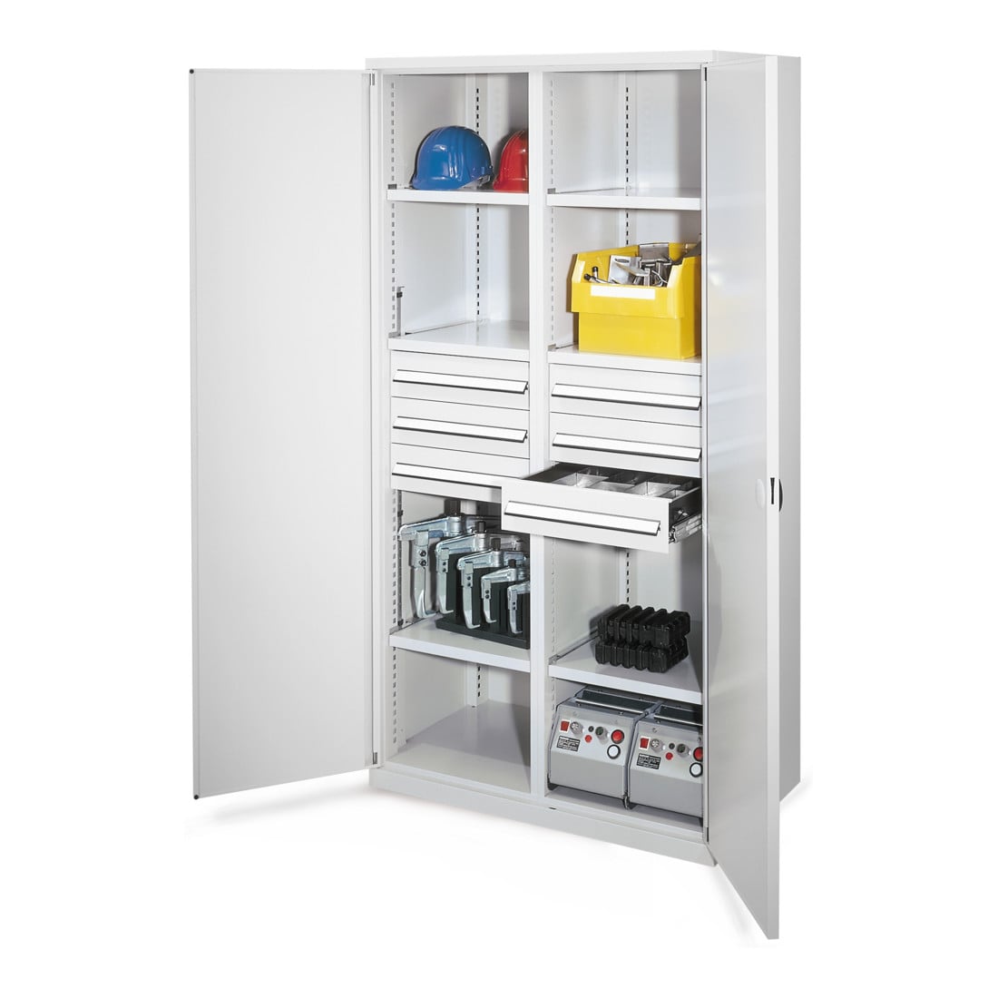 Kappes Schwerlastschrank MMT Mod. 53 RAL 7035 Doppelwandtüren