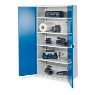 Kappes Schwerlastschrank OMT Mod. 41 RAL7035/5010 Doppelwandtüren