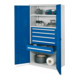Kappes Schwerlastschrank OMT Mod. 44 RAL 7035/5010 Vollblechtüren-1