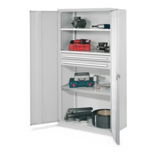 Kappes Schwerlastschrank OMT Mod. 45 RAL 7035 Vollblechtüren