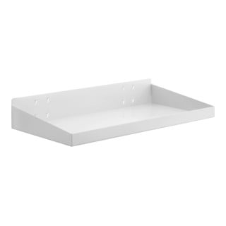 Kappes Stahlboden RasterPlan m. Abrollrand B490 x T243 x H77 mm lichtgrau
