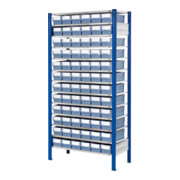Kappes Steckregal RasterPlan mit Volumenkästen Mod. 31 GF taubenblau