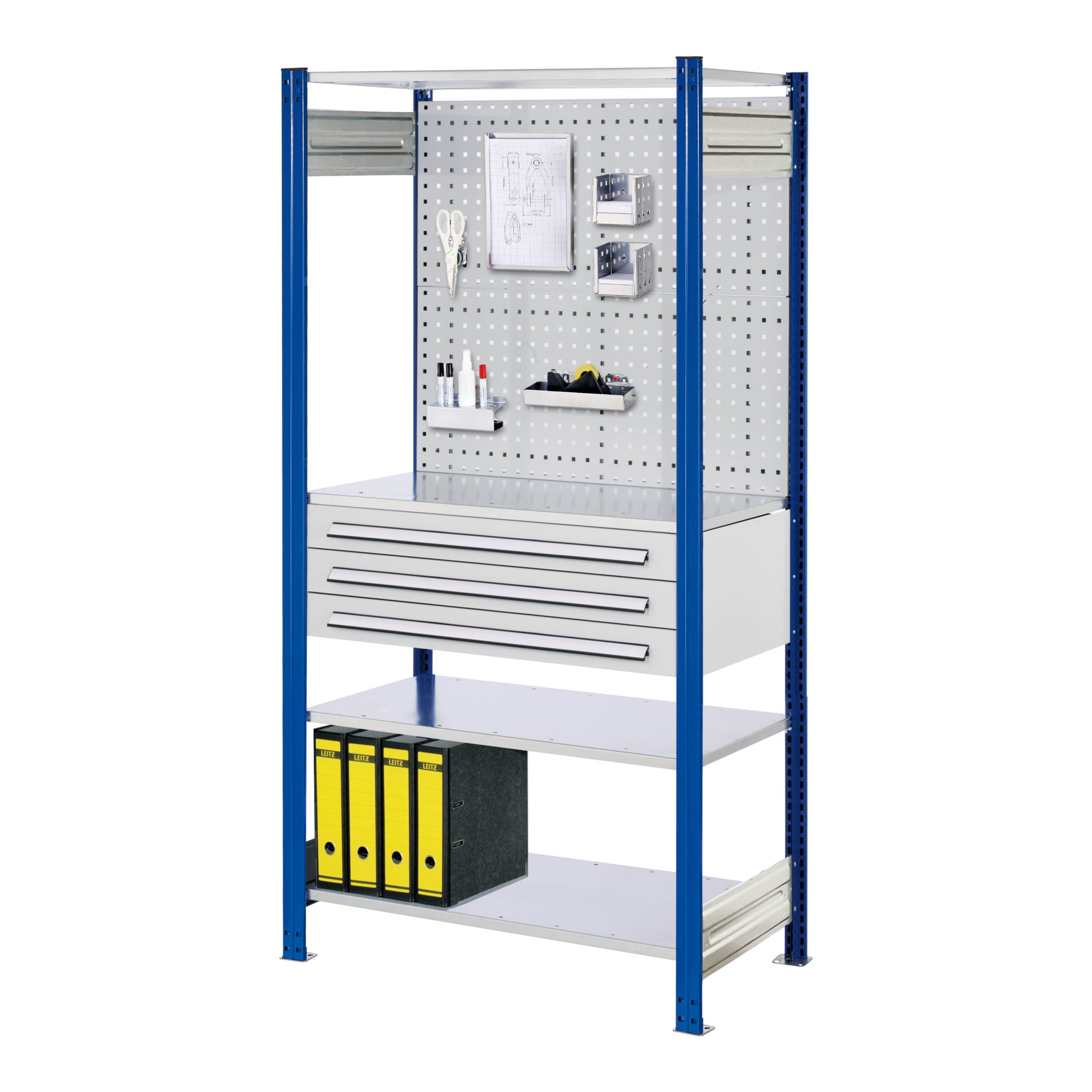Kappes Steckregal RasterPlan Mod. 3 RAL 5010