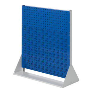 Kappes Stellwand RasterPlan Gr. 3 einseitig RAL 7035/5010 1 Loch-/2 Schlitzplatten
