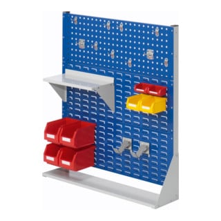Kappes Stellwand RasterPlan Gr. 3 einseitig RAL 7035/5010 mit Ausstattung