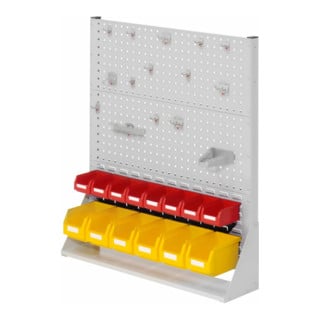 Kappes Stellwand RasterPlan Gr. 3 einseitig RAL 7035 mit Ausstattung 2