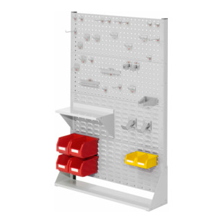 Kappes Stellwand RasterPlan Gr. 4 einseitig RAL 7035 mit Ausstattung 1