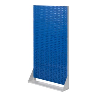 Kappes Stellwand RasterPlan Gr. 5 einseitig RAL 7035/5010 3 Loch-/2 Schlitzplatten