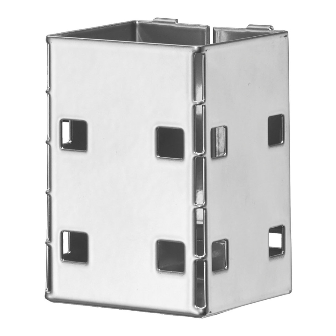 Kappes Stifteköcher RasterPlan/ABAX H110 x B63 x T70 mm alufarben