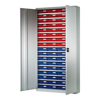 Kappes Systemschrank mit Regalkästen Mod. 1 H1950 x B1000 x T410 mm mit Ausstattung