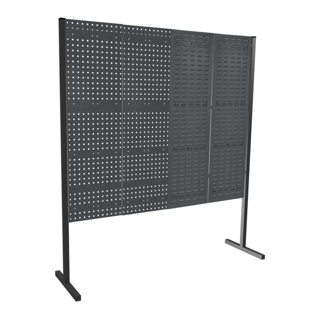 Kappes Trennwand RasterPlan Einzelfeld L2000 mm H1500 mm RAL 7016 2 LP 2 SP