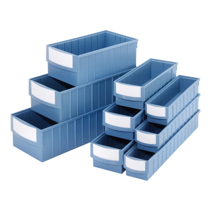 Kappes Volumenregalkasten Mod. 6105 taubenblau 600 x 153 x 105 mm