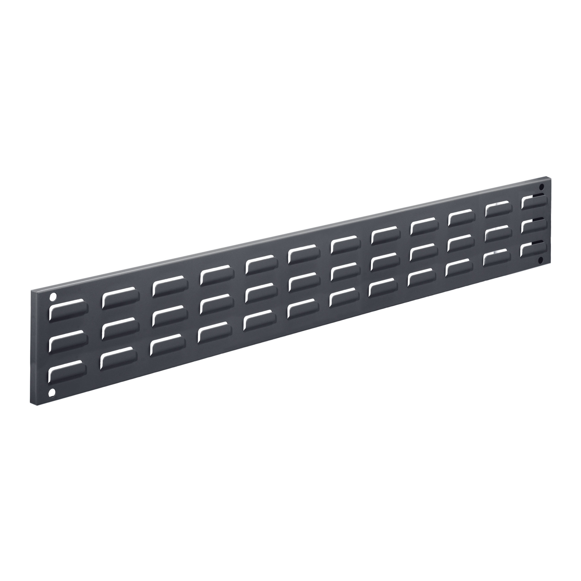 Kappes Wandschiene RasterPlan Schlitzplatten Set 12 RAL 7016