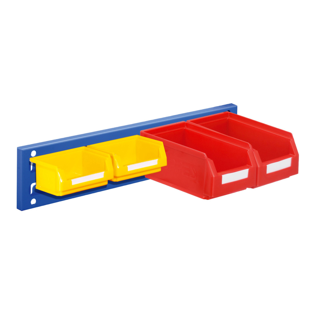 Kappes Wandschiene RasterPlan Schlitzplatten Set 13 RAL 5010