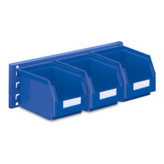 Kappes Wandschiene RasterPlan Schlitzplatten Set 7 RAL 5010