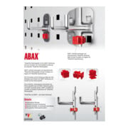 Kappes Werkzeughalter RasterPlan/ABAX für MK-2 B395 x T60 mm anthrazitgrau-3