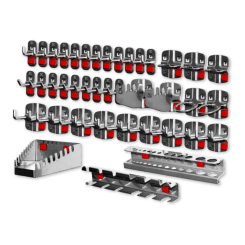 Kappes Werkzeughalter-Sortiment RasterPlan/ABAX 40-teilig anthrazitgrau
