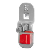 Kappes Werkzeugklemme RasterPlan/ABAX Ø 16 mm einfach kleine Grundplatte alufarben