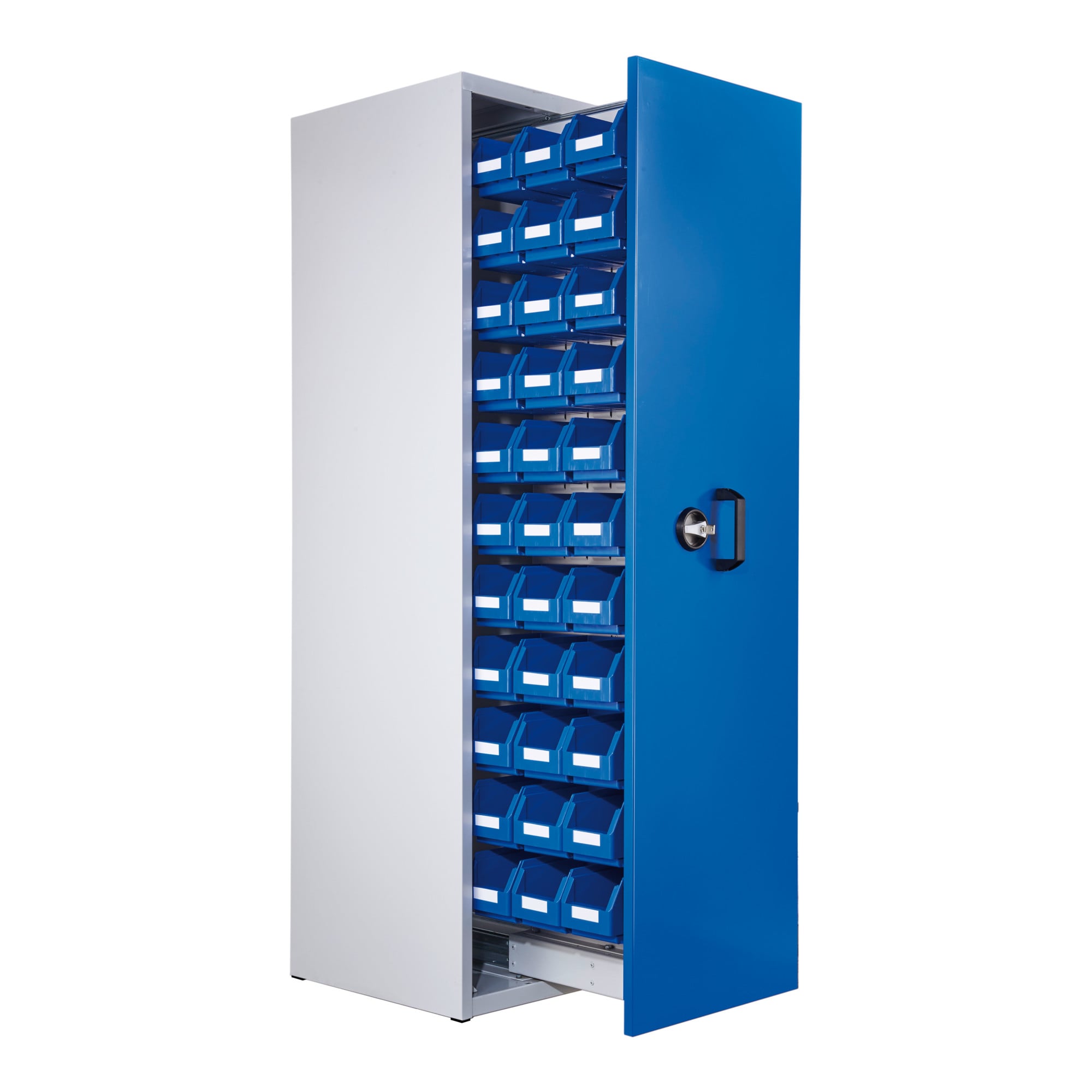 Kappes Zugwagenschrank RasterPlan Mod. 3 7035/5010 1 Auszug bestückt