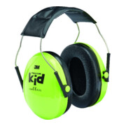 Kapselgehörschutz H510AK EN 352 SNR 27 dB Kopfbügel neongrün f.Kinder 3M