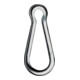 Karabinerhaken DIN 5299,Form C L.100mm Drahtstärke 10mm Trgf. 350kg ZN-1