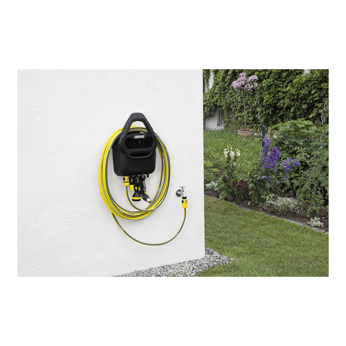 Kärcher Support de tuyau de première qualité avec boîte