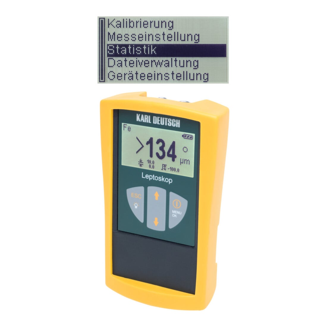 Karl DEUTSCH Schichtdickenmessgerät Universal Leptoskop, Typ: 2042SET