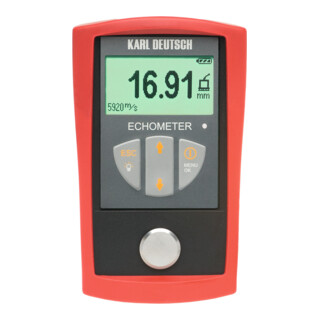 KARL DEUTSCH Wanddikte- en geluidssnelheidsmeter (zonder testkop), Type: 1076B