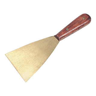 Karl Hagenböcker Spatule en laiton I.60mm Ép.2mm particulièrement stable et antidéflagrant