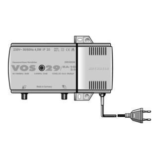 Kathrein Amplificateur d’abonné VOS 29/RA-1G 2.0 5-65/85-1006 MHz