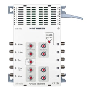 Kathrein Amplificateur multiswitch avec alimentation VWS 2500