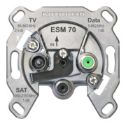 Kathrein BK-Modem-Steckdose Einzeldose, 3fach ESM 70-3