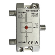 Kathrein Commutateur d’alimentation à distance 5-2150MHz F-Conect. WFS 28-1