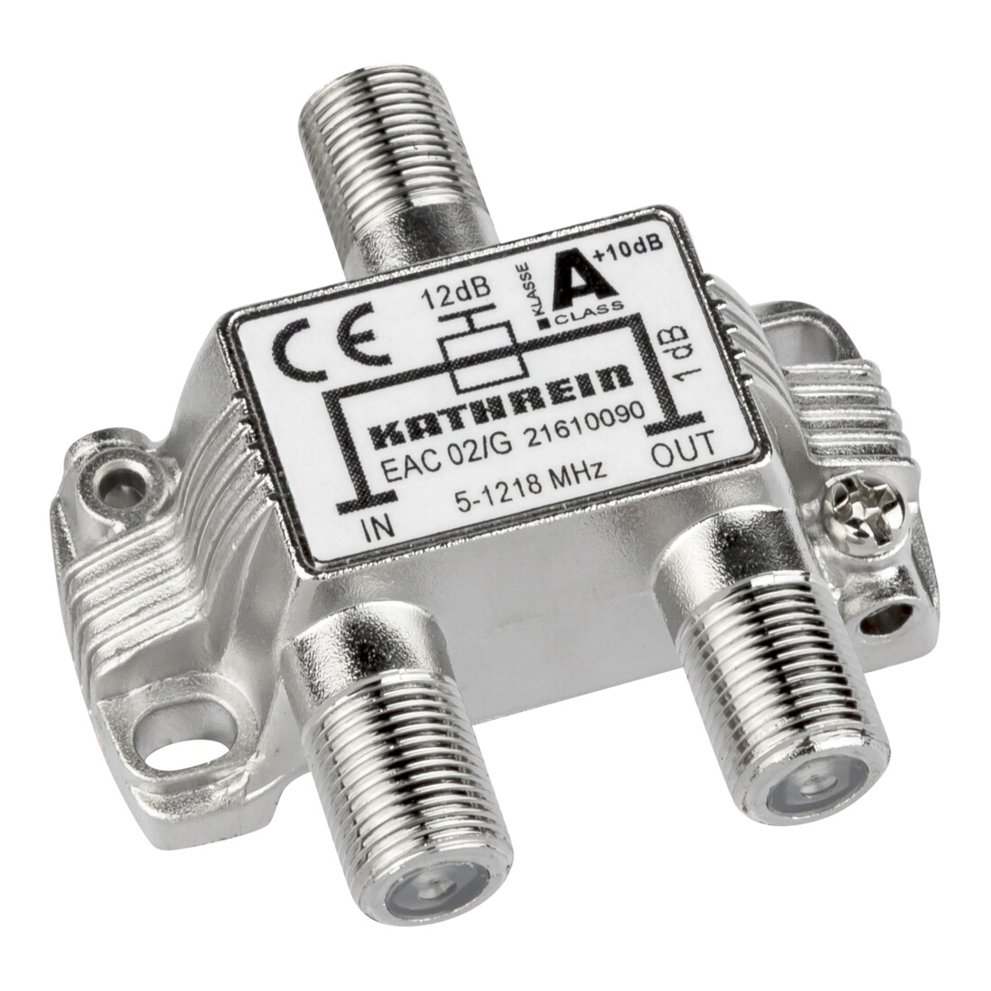 Kathrein Diviseur F 1 voie 5-1218 MHz 11 dB EAC 02/G