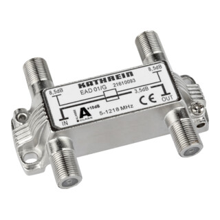 Kathrein Diviseur F 2 voies 5-1218 MHz 8,5 dB EAD 01/G