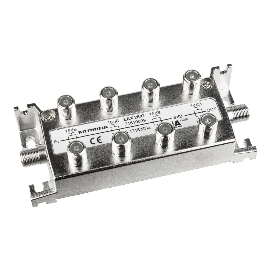 Kathrein Diviseur F 8 voies 5-1218 MHz 18 dB EAX 28/G