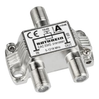 Kathrein F-Abzweiger 1f. 5-1218 MHz 16dB EAC 03/G