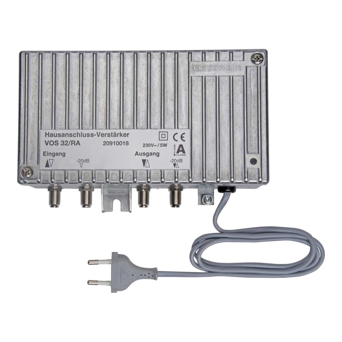 Kathrein Hausanschluss-Verstärker 5-65/85-1006 MHz VOS 32/RA-1G