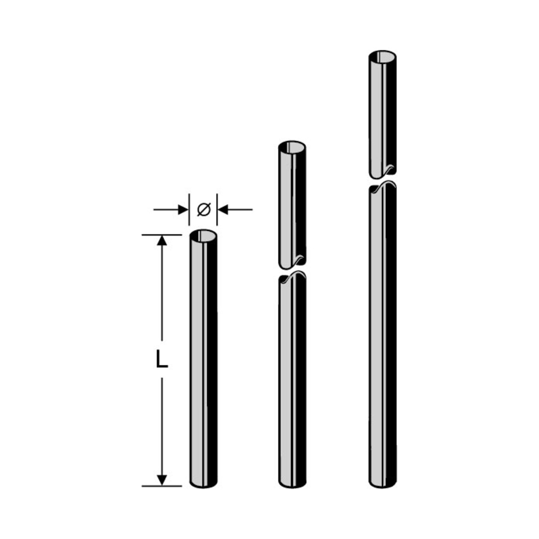 Kathrein Mât satellite 2,0×60 ZAS 03