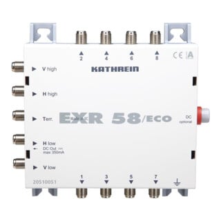 Kathrein Multiswitch 4 niveaux Sat, terre EXR 58/ECO