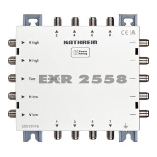 Kathrein Multiswitch 5 vers 8 cascadeable EXR 2558