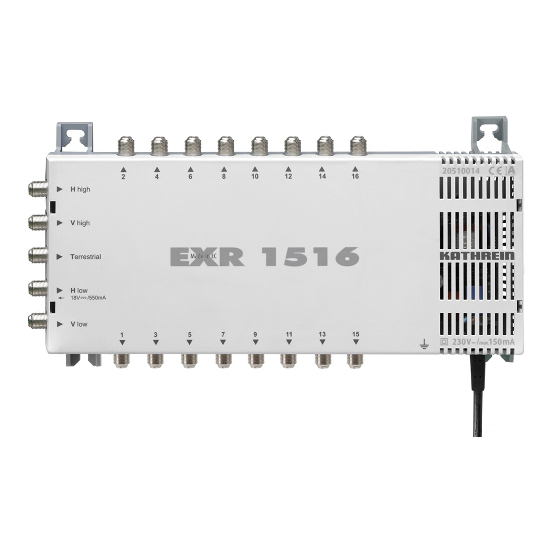 Kathrein Multiswitch avec alimentation EXR 1516