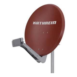 Kathrein Offset-Parabolantenne 90cm rotbraun CAS 90 ro