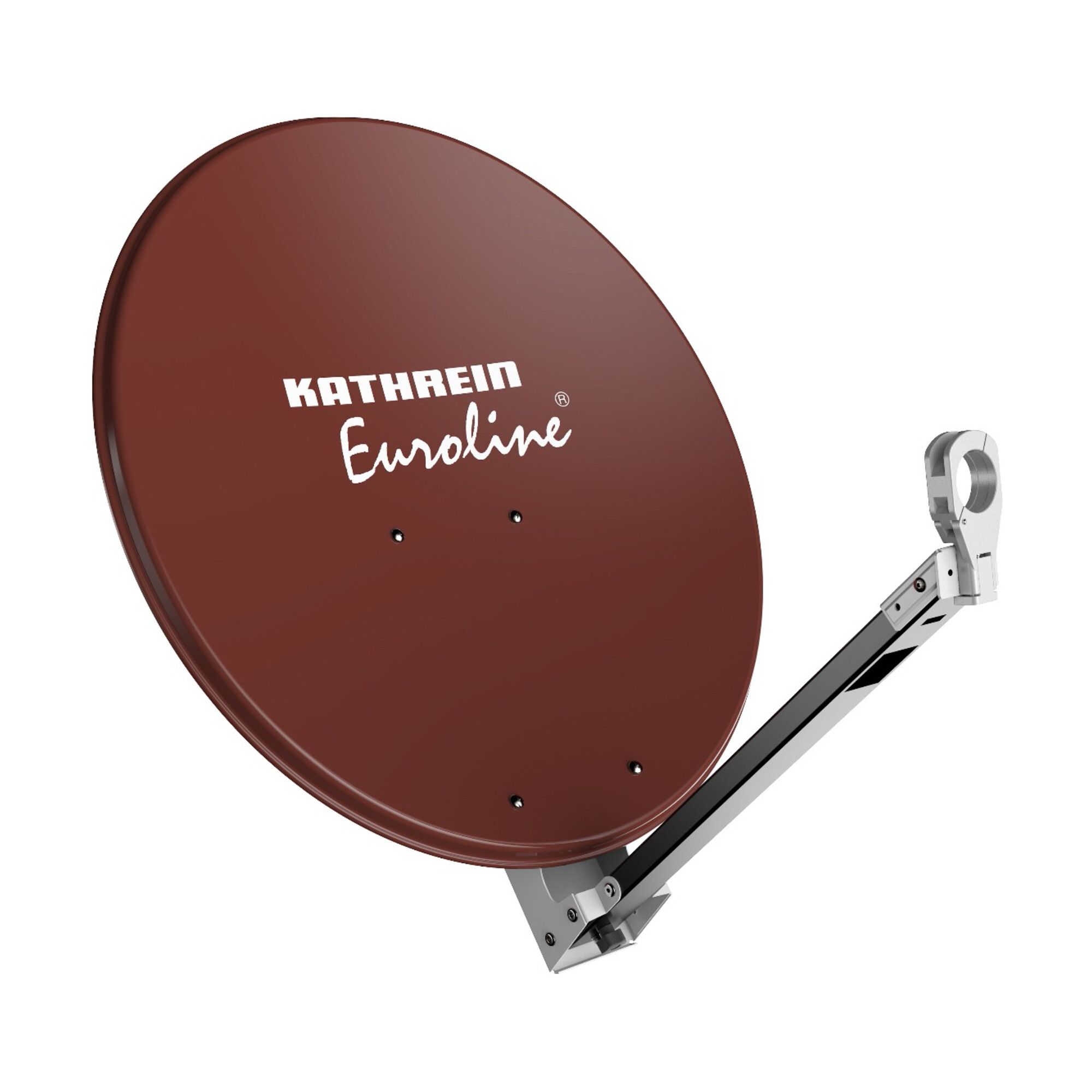 Kathrein Parabolantenne Euroline 75cm alu rotbraun KEA 750/R