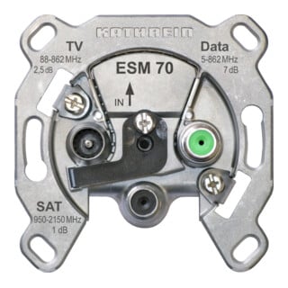 Kathrein Prise modem BK prise simple, triple ESM 70