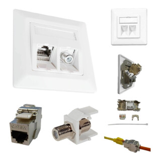 Kathrein Prise réseau RJ45 Cat6A Kombi ESN 300