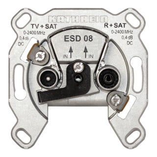 Kathrein Prise SAT double prise simple, Twin ESD 08
