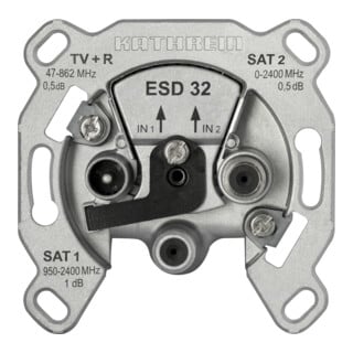 Kathrein Prise satellite 3 voies prise simple, Twin ESD 32
