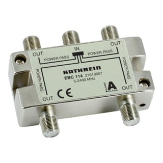 Kathrein Répartiteur F 4 voies 5-2400 MHz EBC 114